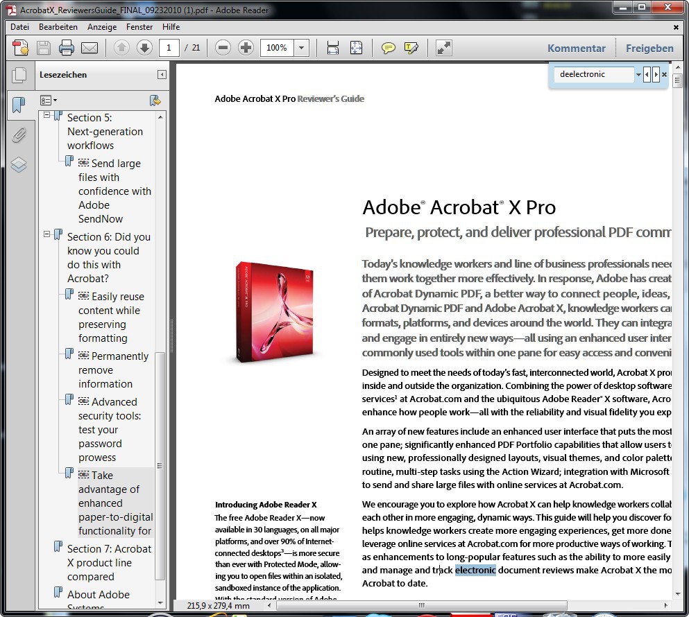 acrobat reader 9.5 free download for windows 7